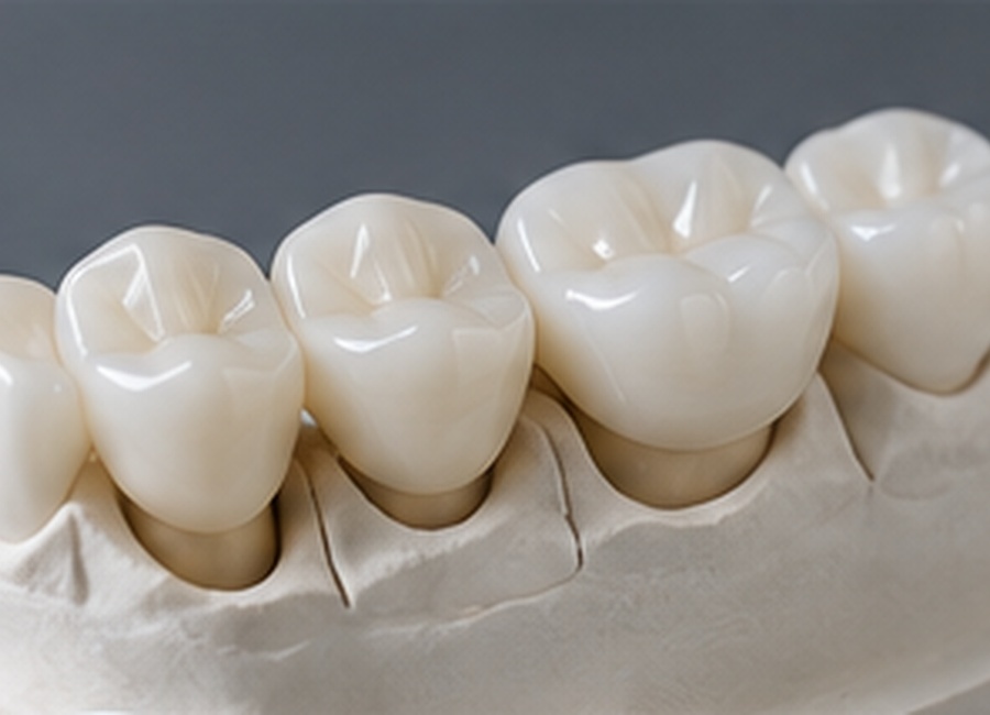 Dental crowns and bridges